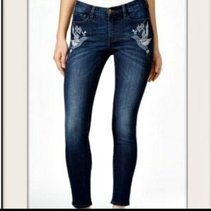 Buffalo David Bitton Floral and Dove embroidery Denim Jeans By BDB